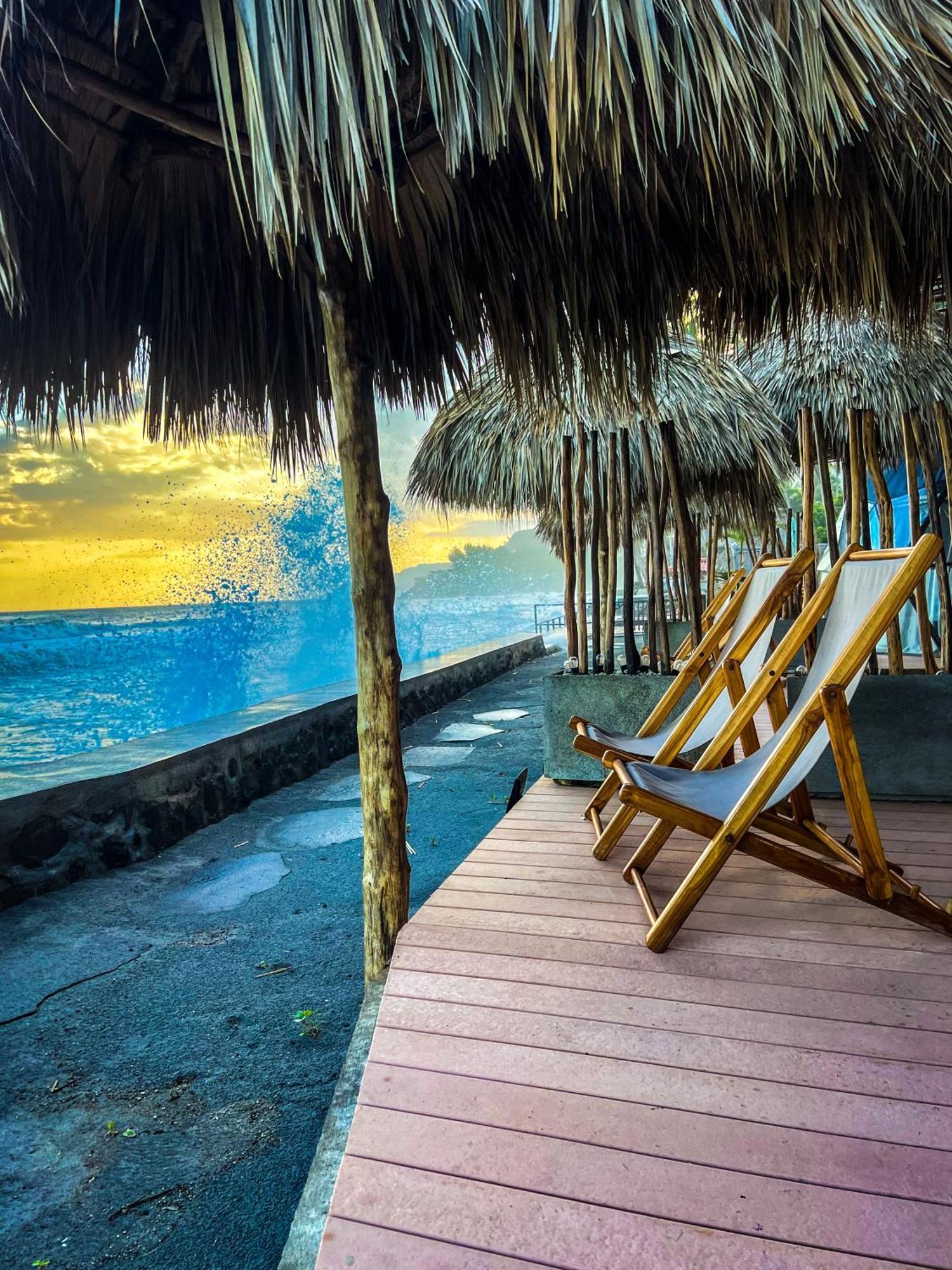 Almare Zonte - Beachfront Glamping Hotel El Zonte Exterior foto